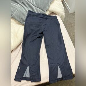 Lululemon capris denim look